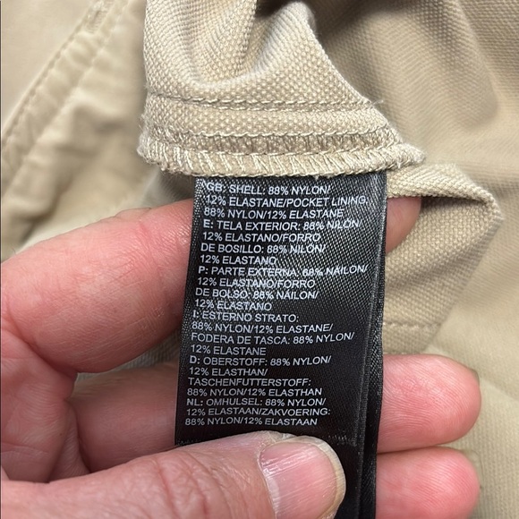 🔥BUNDLESALE Womens 10 The North Face Tan Straight Leg Capris Pants hiking - Picture 7 of 9